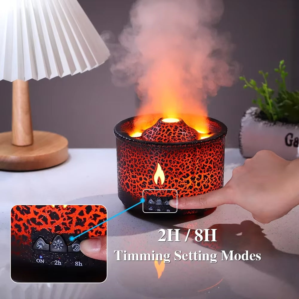 Volcano Mist™ Ultra Quiet Air Humidifier & Aroma Diffuser – 360ml - Home To Choices
