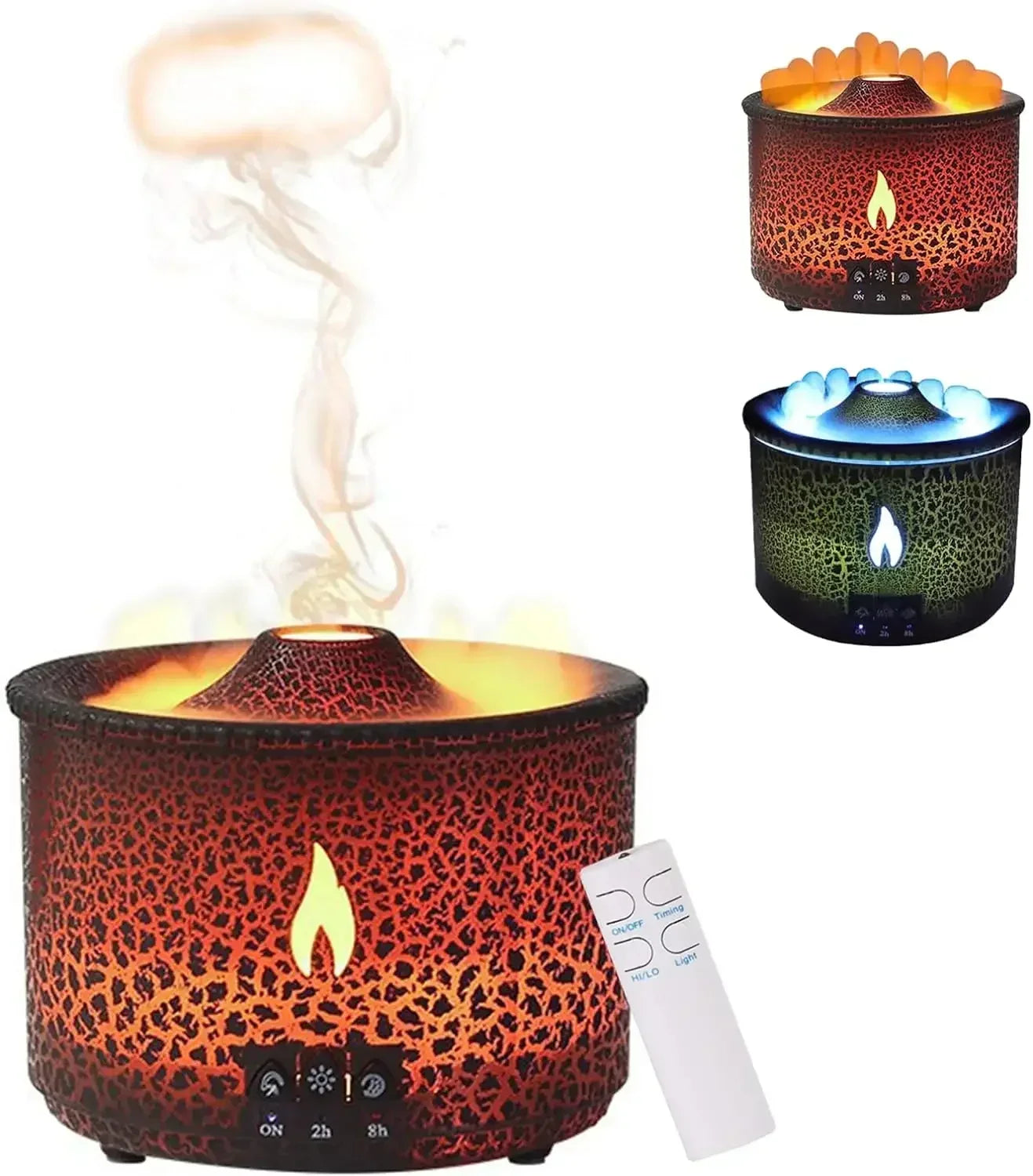Volcano Mist™ Ultra Quiet Air Humidifier & Aroma Diffuser – 360ml - Home To Choices