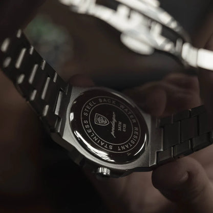 Poedagar Nautilus 40mm Watch | Adjustable Bracelet + Exclusive box