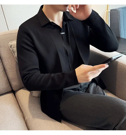 The Elysian Layer™ Set — Cardigan & Luxury Watch