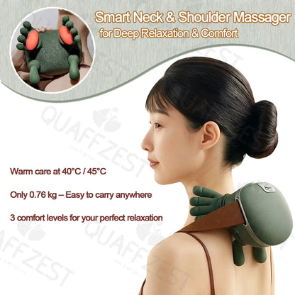 VitaRelax 4D Neck & Shoulder Massager — Deep Relief, Anytime, Anywhere