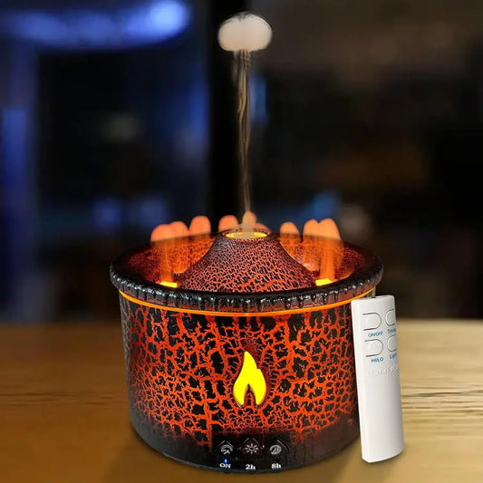 Volcano Mist™ Ultra Quiet Air Humidifier & Aroma Diffuser – 360ml - Home To Choices