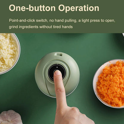 Rechargebale Electric Garlic Grinder USB