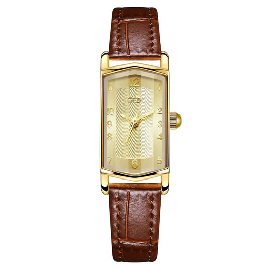 Premium Leather Elegance Women's Watch