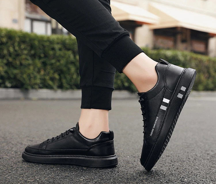 Faquini Casual Leather Trainers - Premium Men's Footwear