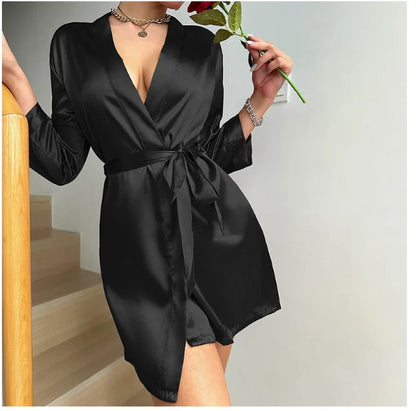 The Velvet Hour Kimono + FREE Silk Sleep Mask (Today Only) 🎁