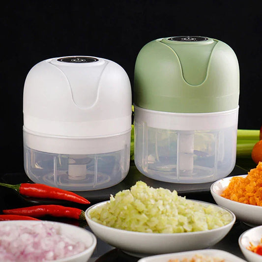 Rechargebale Electric Garlic Grinder USB - Home To Choices