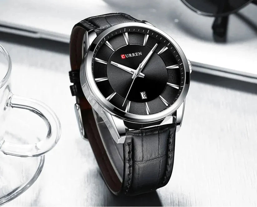 The Elysian Layer™ Set — Cardigan & Luxury Watch